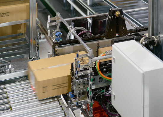 Identifikation eines Paket im Kleinteilelager Identifikation eines Paket im Kleinteilelager