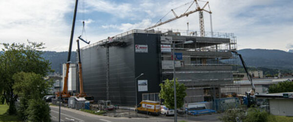 Installation new LTW-stacker crane Installation new LTW-stacker crane